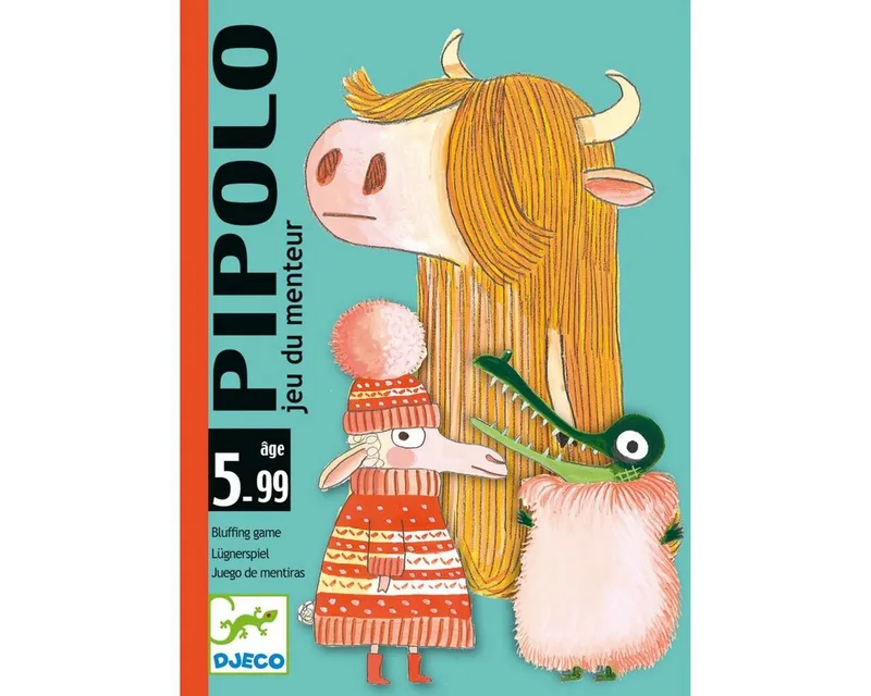 Spiel DJECO Kartenspiel "Pipolo" Lustiges Bluffspiel für Kinder ab 5 Jahren from Djeco – box