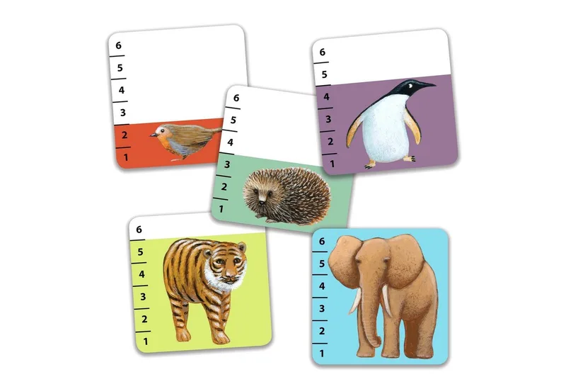 Spiel Kartenspiel Batanimo Stichspiel mit verschiedenen Tier-Illustrationen von Djeco – Schachtel