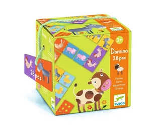 Lernspiel Lotto Domino Tiere 28–30 Teile 2 Jahren pädagogisch wertvoll from Djeco – box 1 of 3