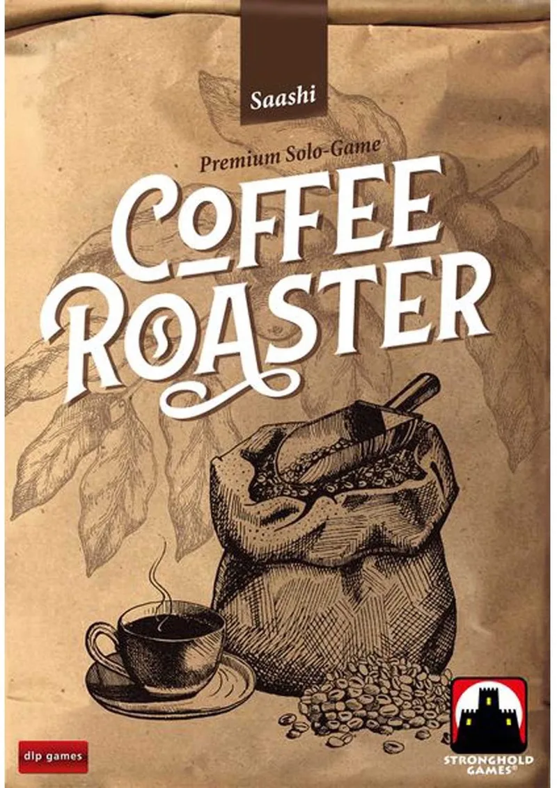Coffee Roaster Bordspel: Solo Spel voor Koffie Liefhebbers from DLP Games – box