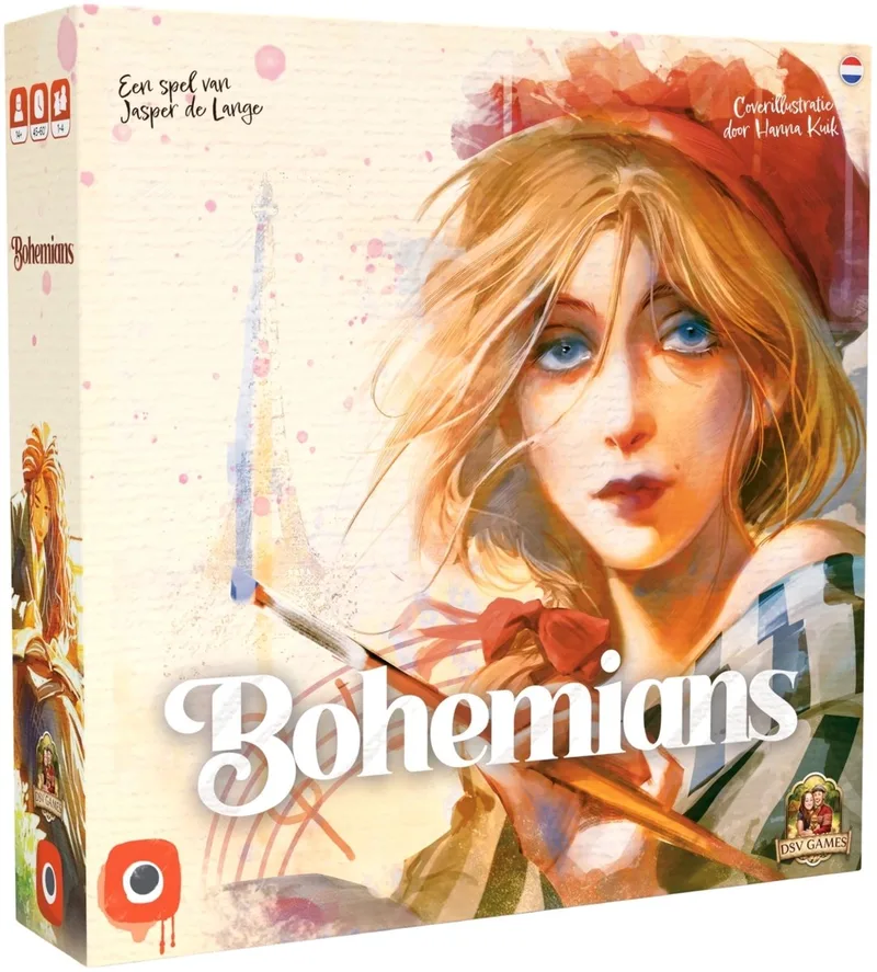 Bohemians NL from DSV Games – box
