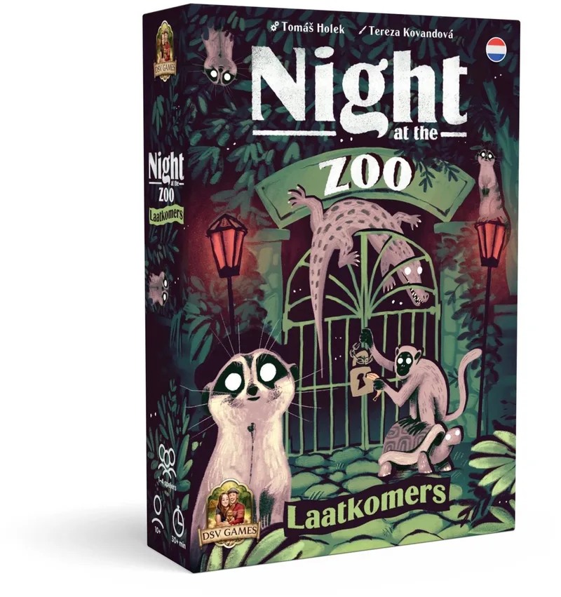 Night at the Zoo uitbreiding Laatkomers Nederlands DSV Games von DSV Games – Schachtel