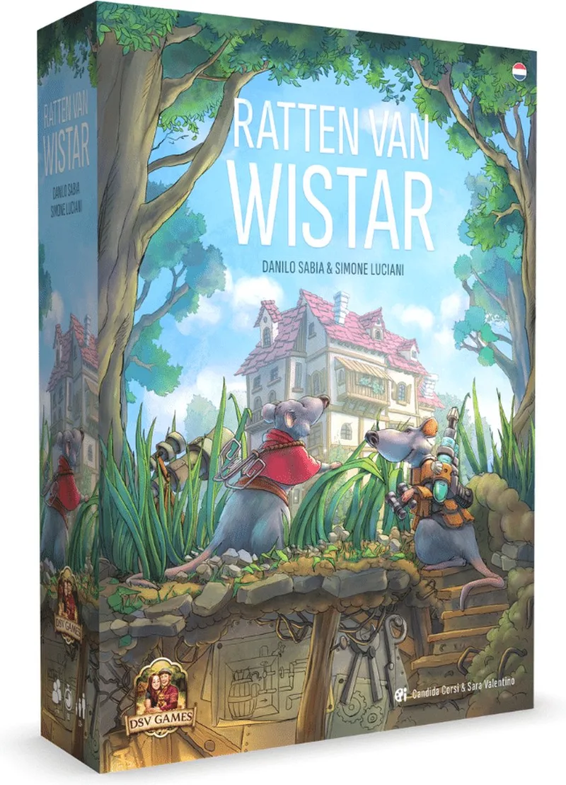 Ratten van Wistar - Bordspel from DSV Games – box
