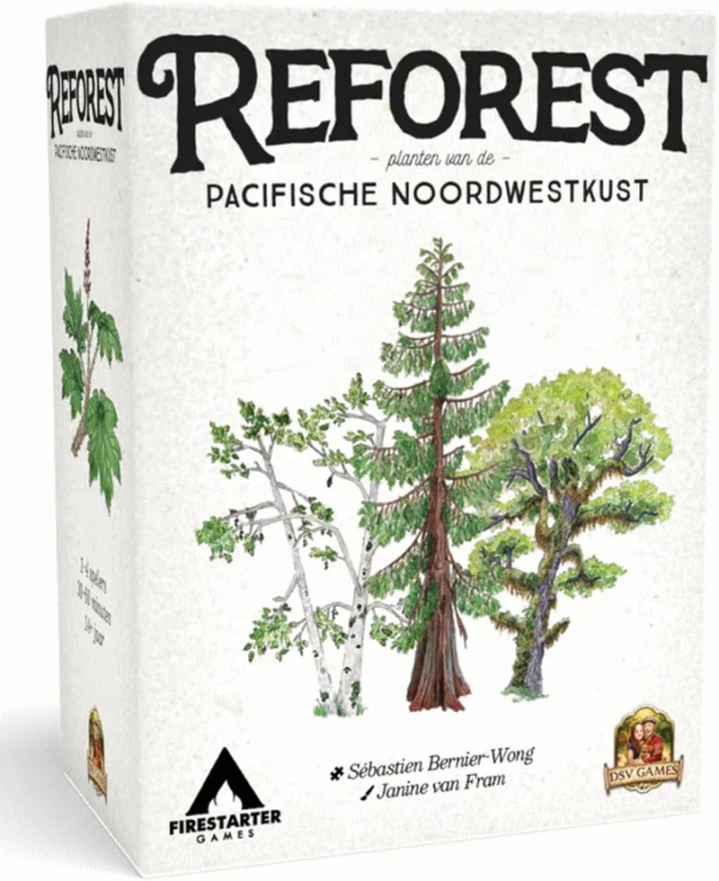 Reforest kaartspel van DSV Games – doos