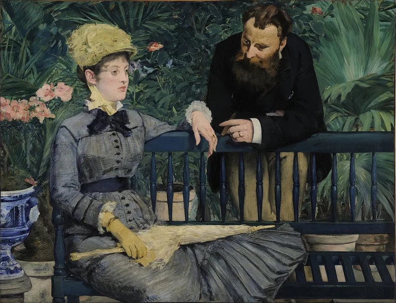 Edouard Monet, In the Conservatory - 1000 Stukjes from DToys, Multicolour edition – box