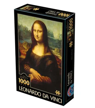 Leonardo da Vinci - Mona Lisa (1000) de DToys – boîte 1 sur 2
