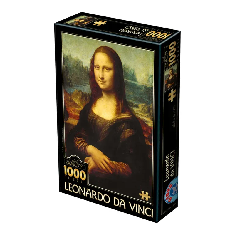 Leonardo da Vinci - Mona Lisa (1000) de DToys – boîte 2 sur 2