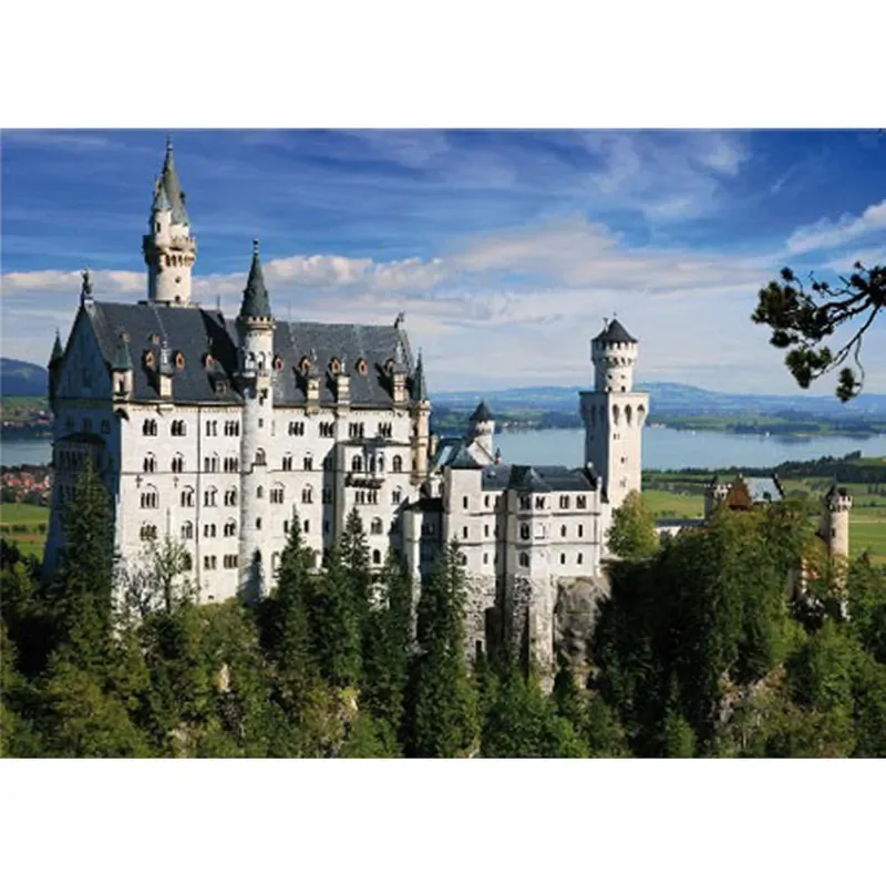 Puzzle Allemagne - Château de Neuschwanstein - 500 à 999 pièces von DToys – Schachtel