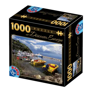 Puzzle Grèce - Corfou - 1000 pièces from DToys – box 2 of 2