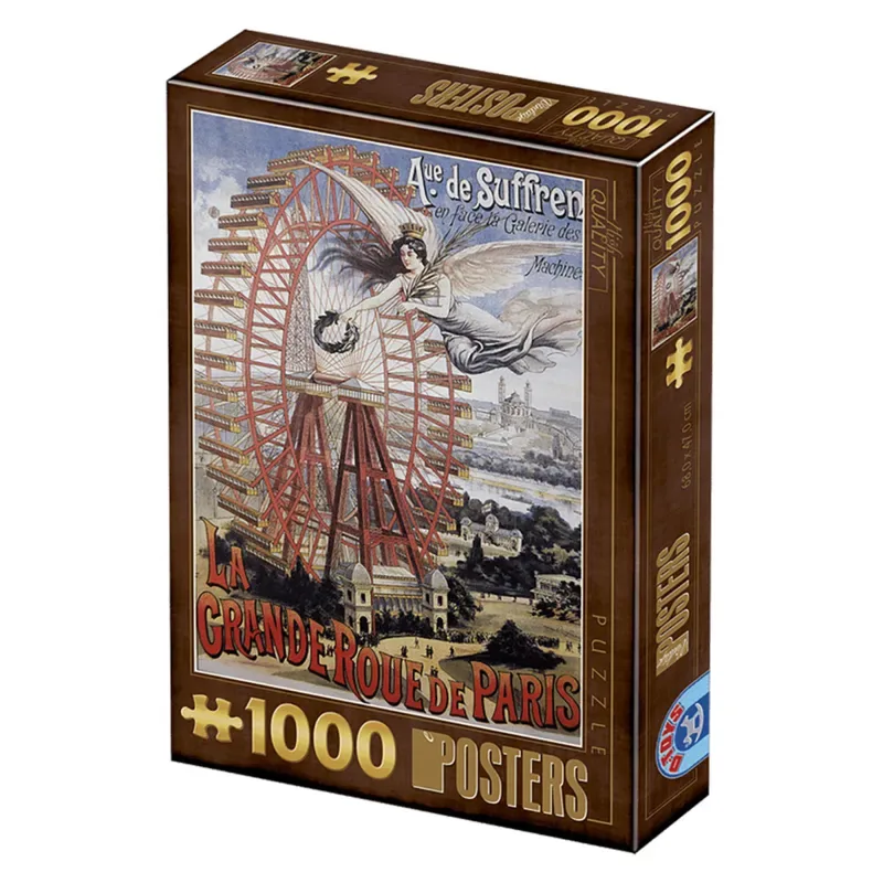 Puzzle La Grande Roue de Paris - 1000 pièces from DToys – box 2 of 2