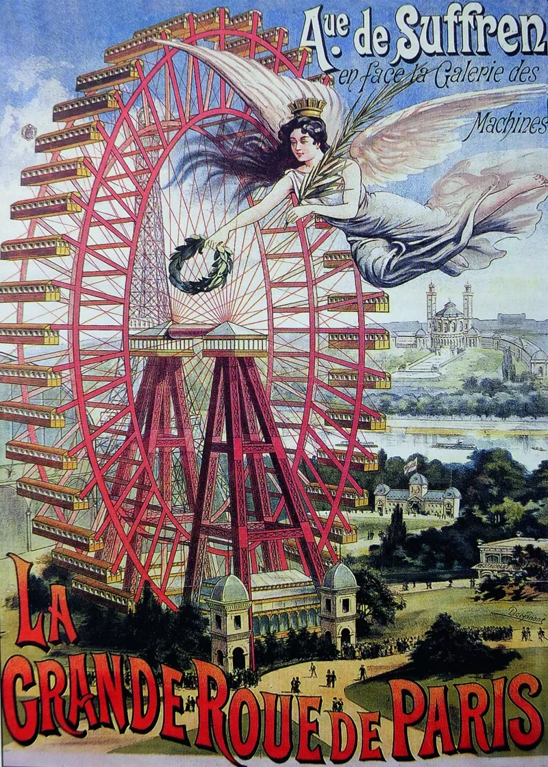 Puzzle La Grande Roue de Paris - 1000 pièces from DToys – box 1 of 2