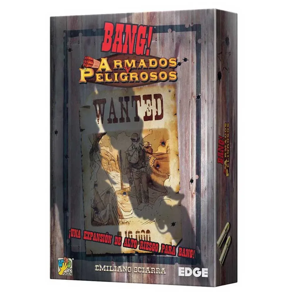 Bang! Armados Y Peligrosos Bordspel Spaans från dV Giochi – kartong