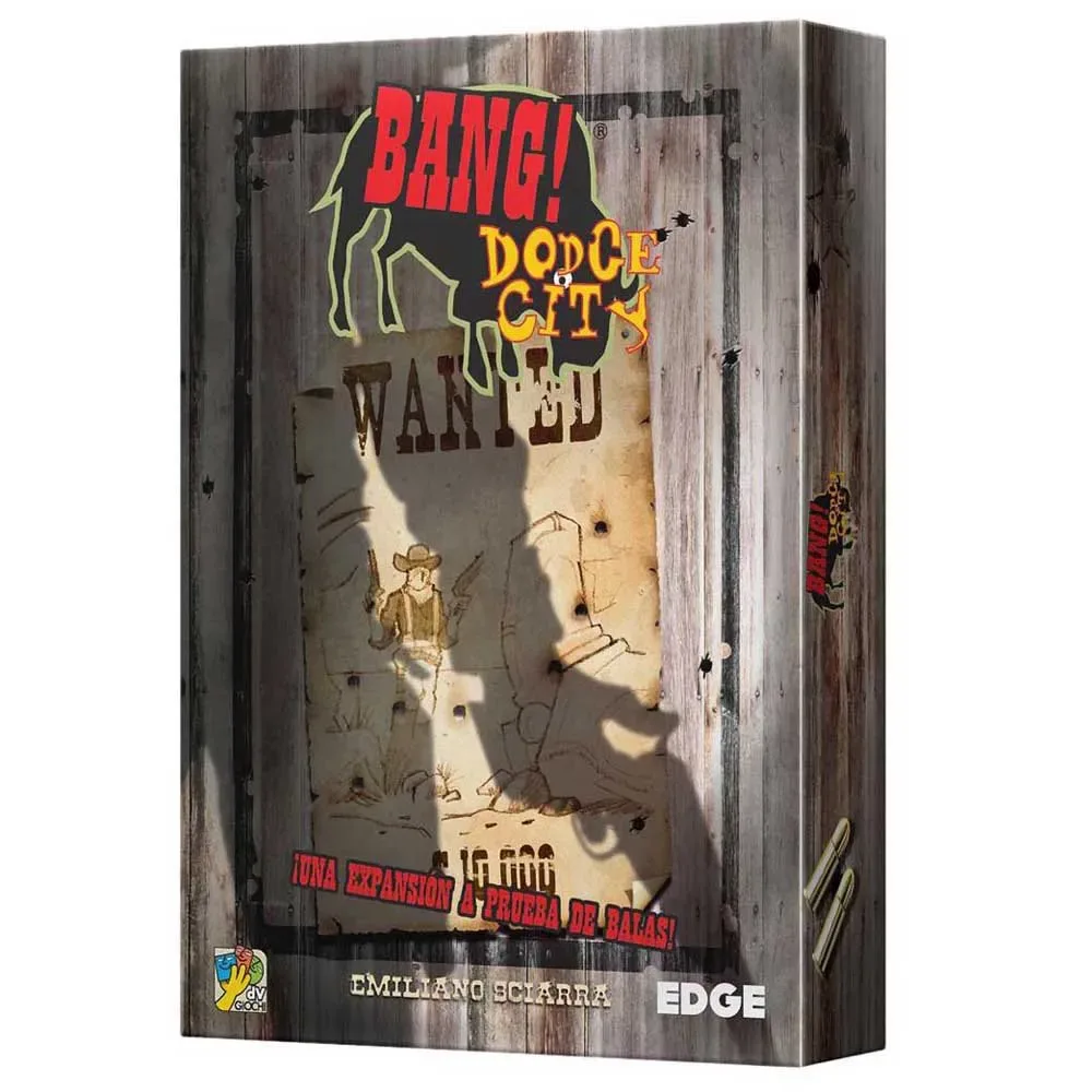 Bang! Dodge City Bordspel Spaanse Versie från dV Giochi – kartong