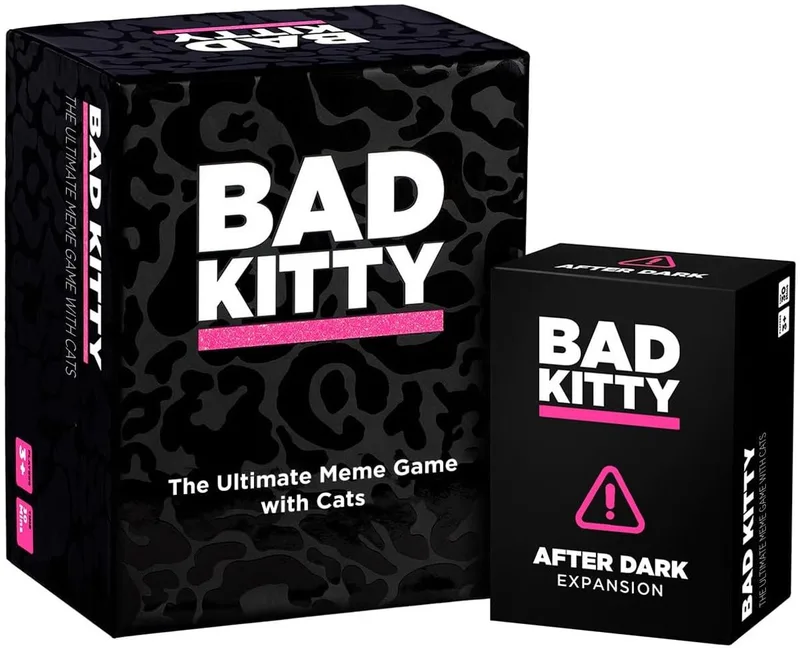 Bad Kitty + After Dark Expansion - Kaartspel - Engels von Dyce Games – Schachtel