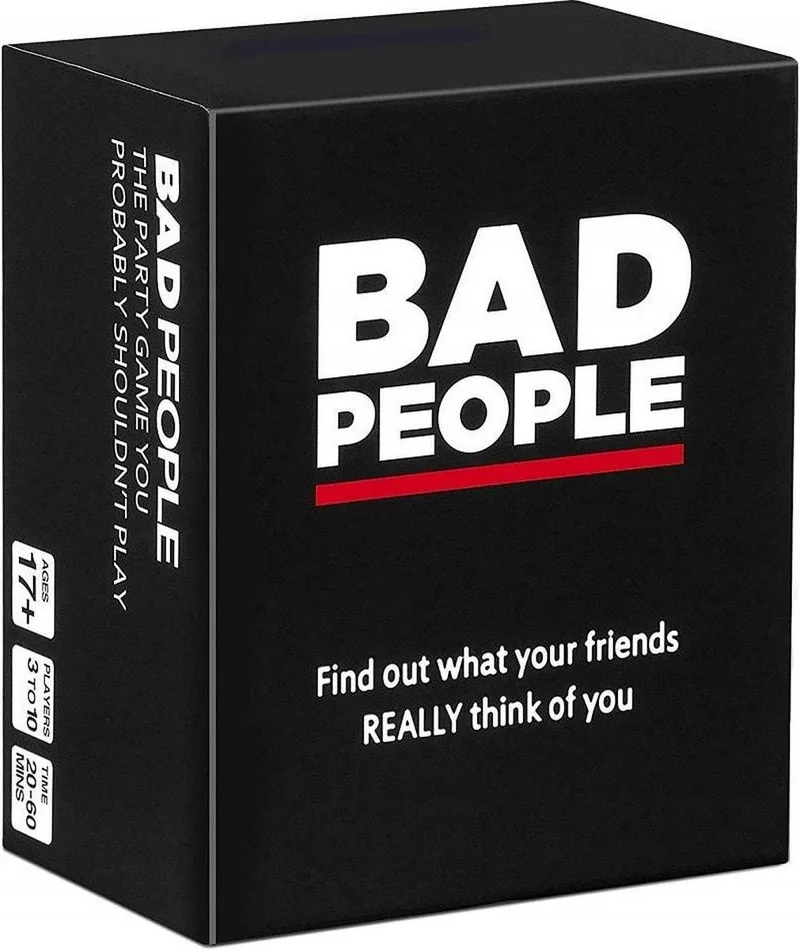 Bad People (Engelstalig) - Hét Partyspel voor Volwassenen - Het Kaartspel Dat Je Beter Niet Kan Spelen from Dyce Games – box
