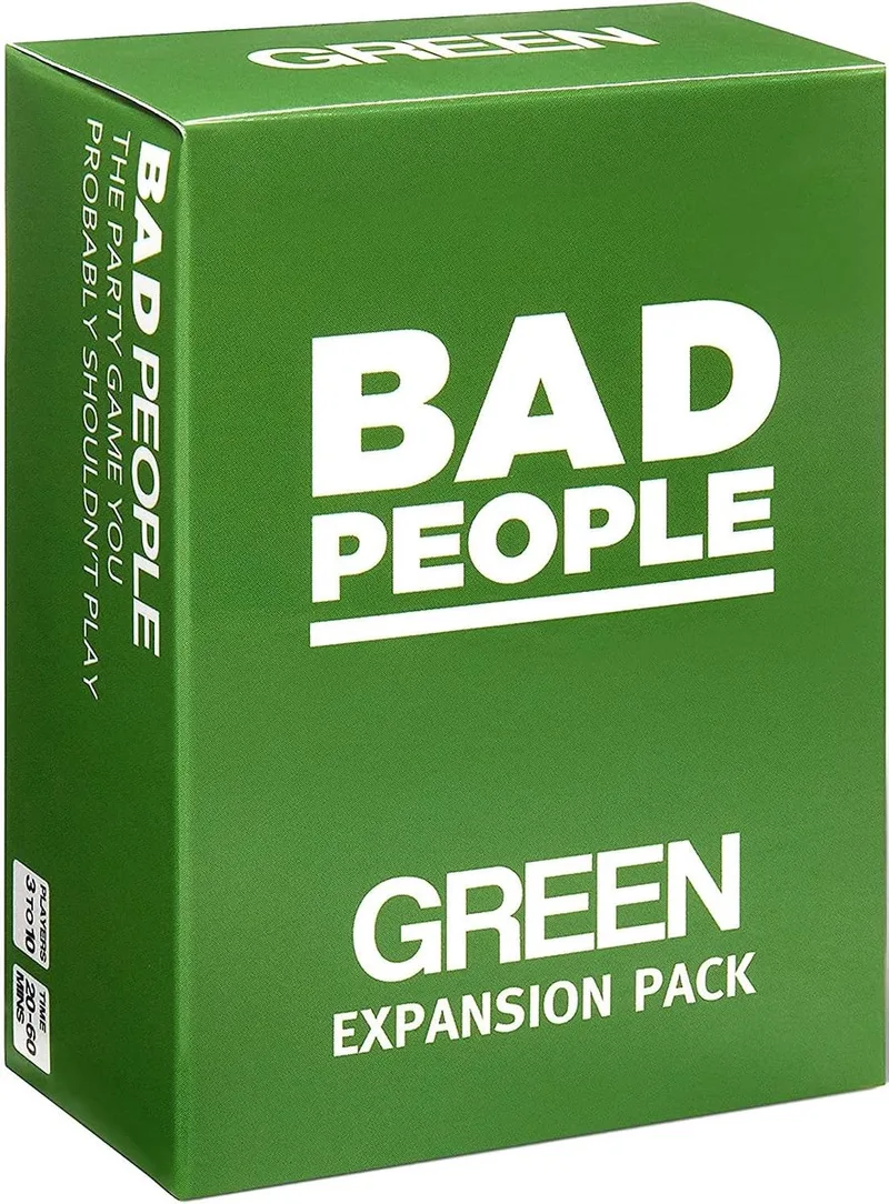 Bad People Green Expansion - Uitbreiding - Engelstalig Partygame - Kaartspel - Dyce Games from Dyce Games – box