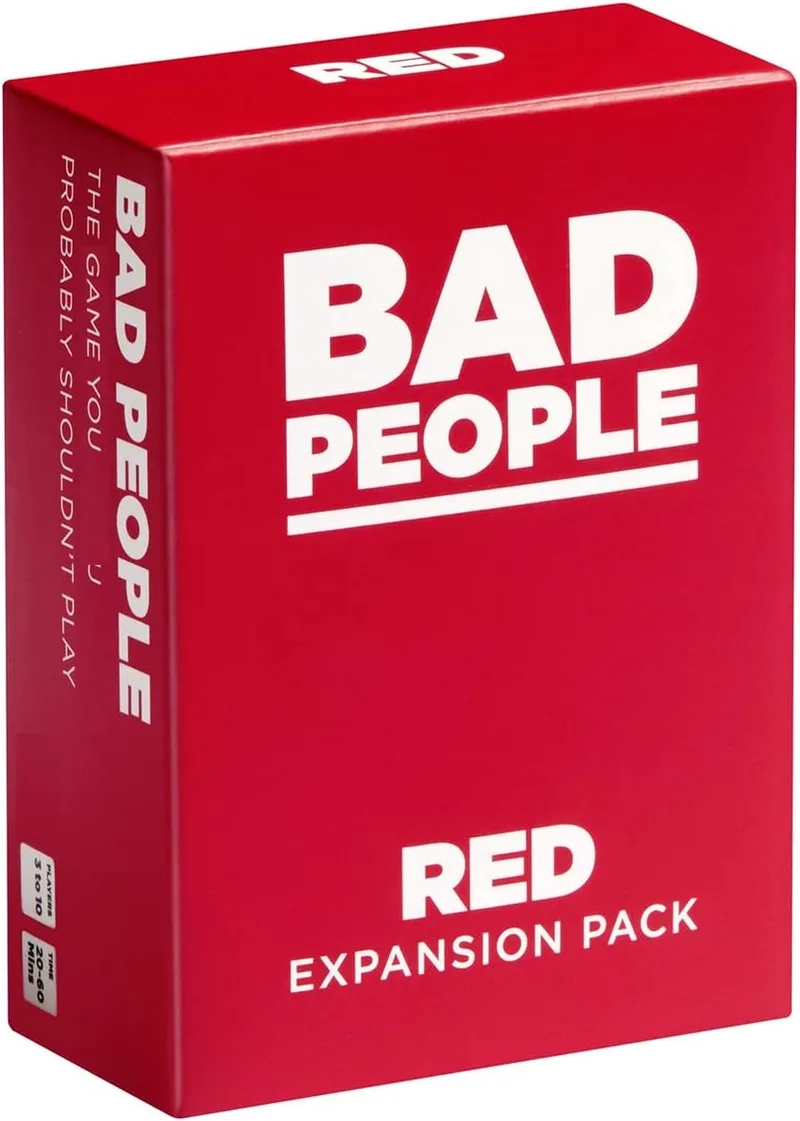Bad People Red Expansion - Kaartspel - Partygame - Engelstalige uitbreiding - Dyce Games from Dyce Games – box
