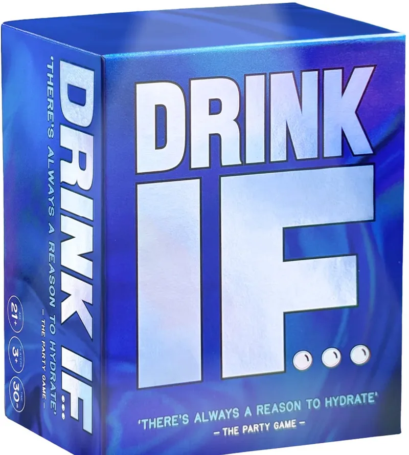 Drink if! - Kaartspel - Partyspel - Engels van Dyce Games – doos