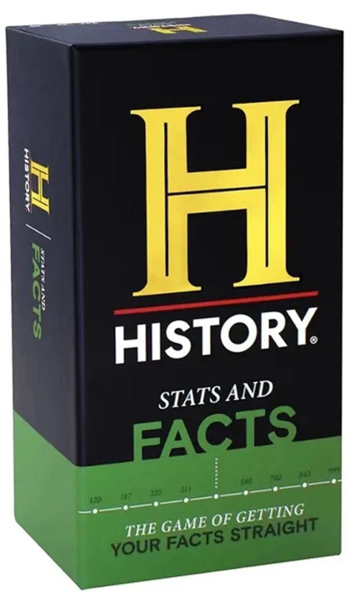 History Stats and Facts - Kaartspel - Trivia - Engels from Dyce Games – box