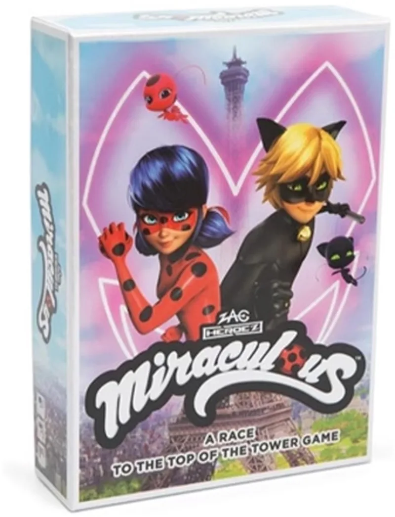 Miraculous: A Race to the top of the Tower Game - Bordspel - Engels van Dyce Games – doos
