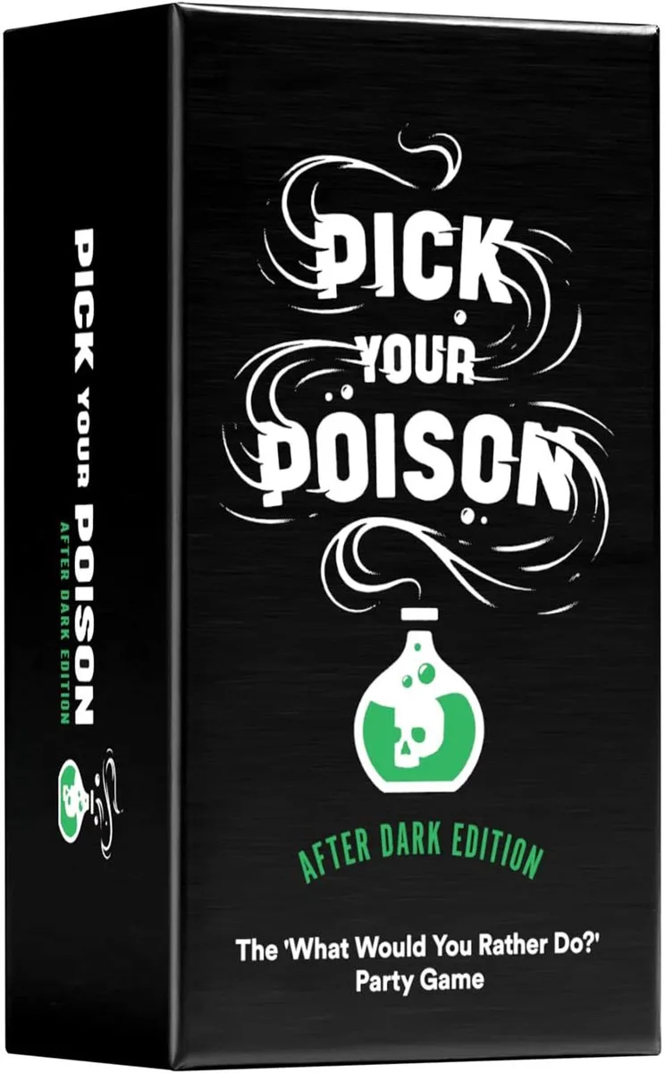 Pick Your Poison After Dark Edition - Kaartspel - Partyspel - NSFW Editie - Vanaf 17 jaar - Voor 3 t/m 10 spelers - Engelstalig from Dyce Games – box