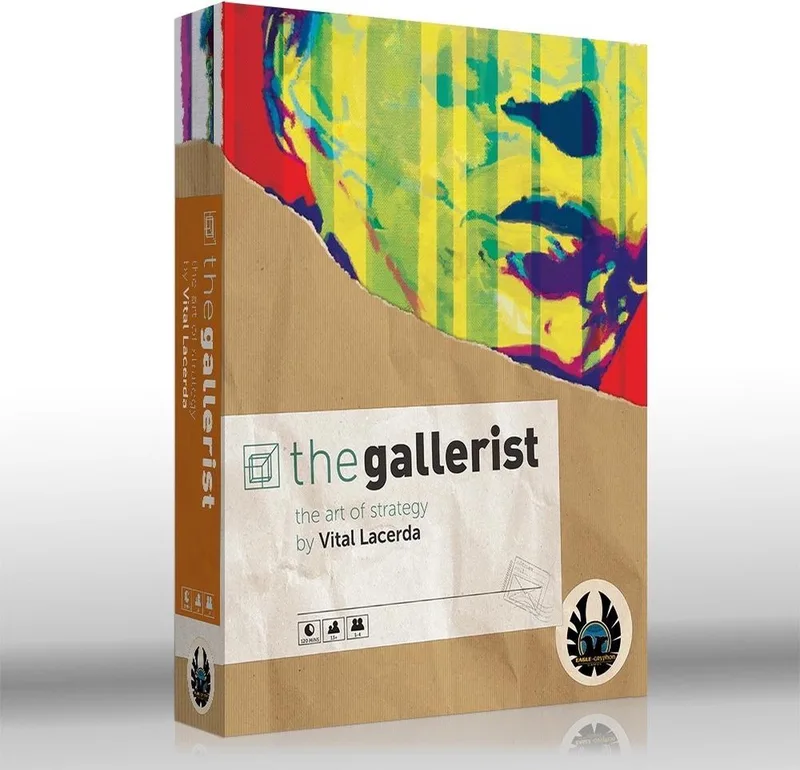 The Gallerist: Includes Upgrade Pack & Scoring Exp from Eagle-Gryphon Games – box