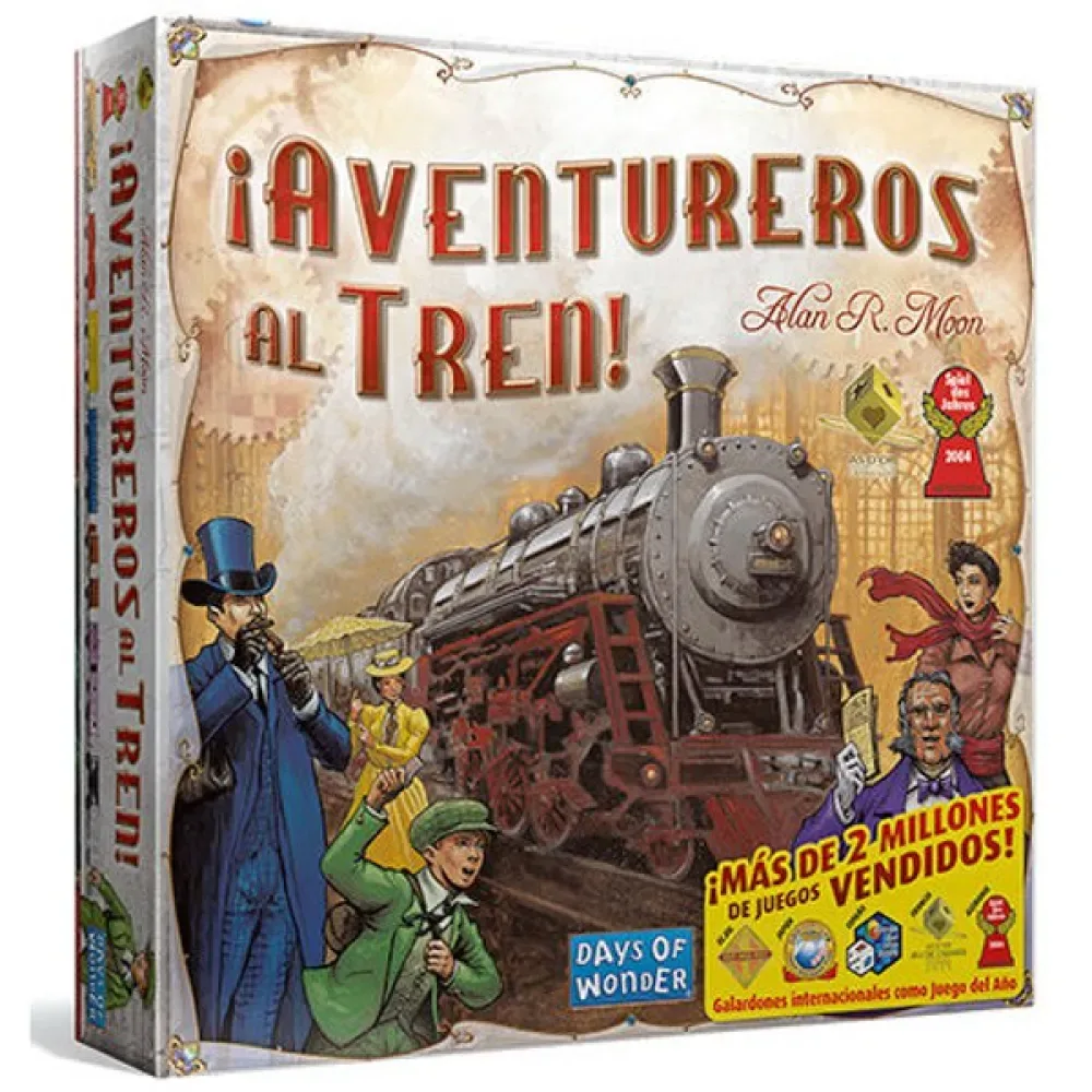 Aventureros Al Tren från Edge Entertainment – kartong