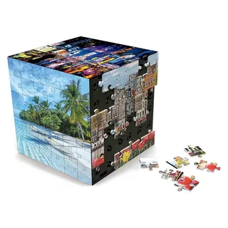 3D Puzzel Kubus Reis - 216 Stukjes - Vanaf 6 Jaar van Educa, editie Meerkleurig – doos 2 van 4