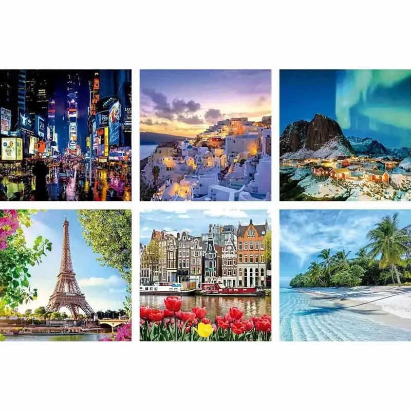 3D Puzzel Kubus Reis - 216 Stukjes - Vanaf 6 Jaar van Educa, editie Meerkleurig – doos 3 van 4