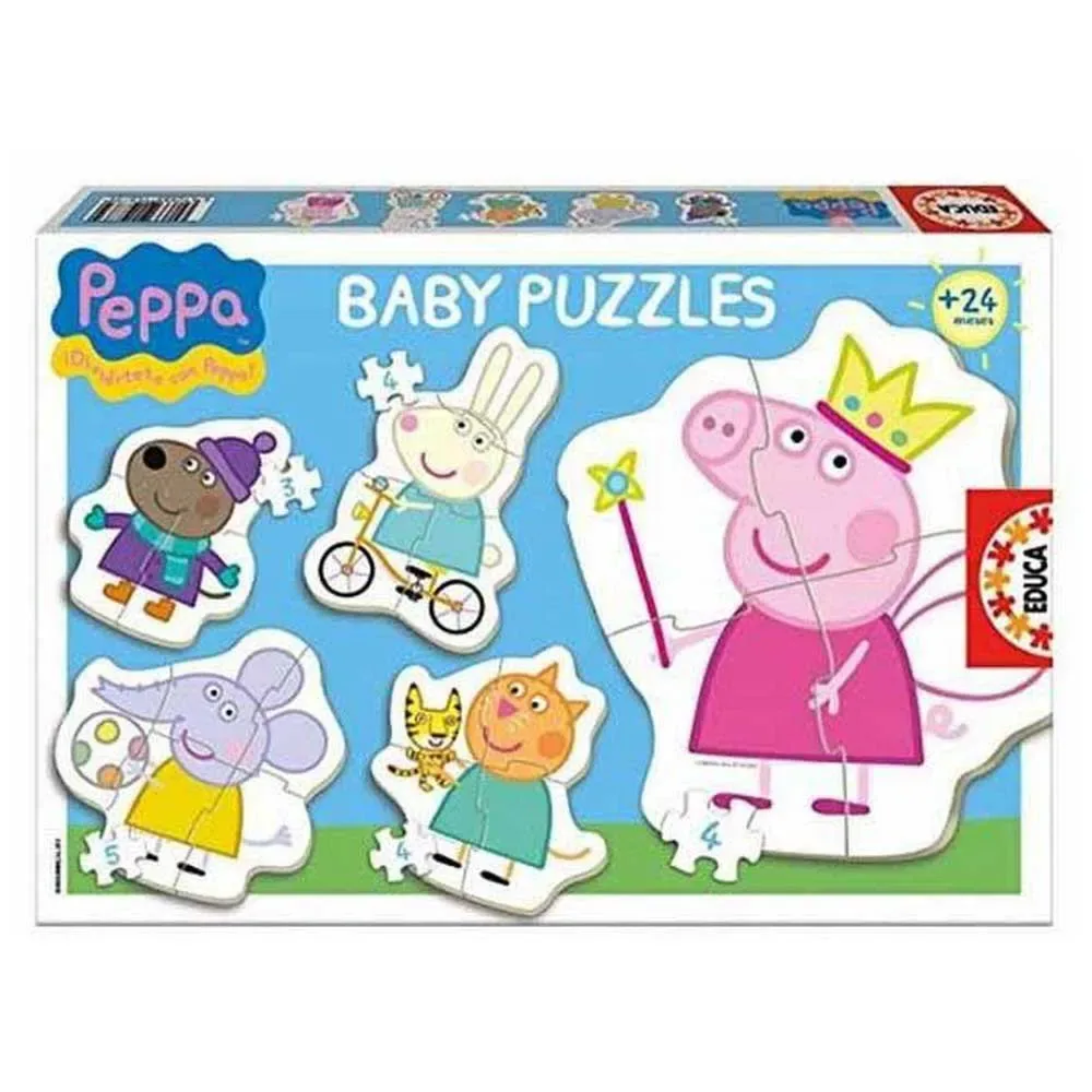 Baby Peppa Pig Puzzel från Educa – kartong