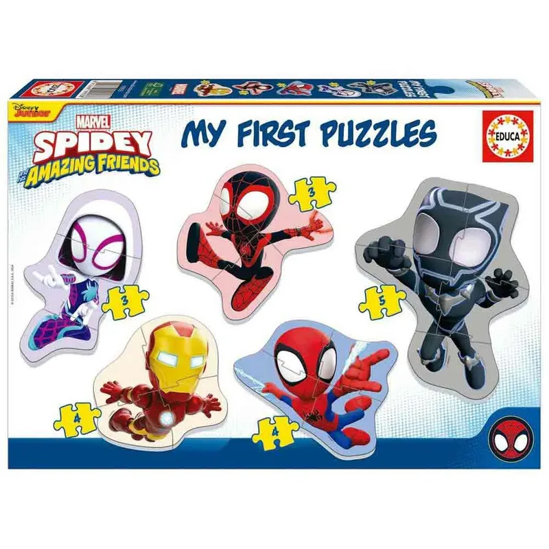 Mon Premier Puzzle De Spidey Et Ses Incroyables Amis de Educa – boîte 1 sur 3