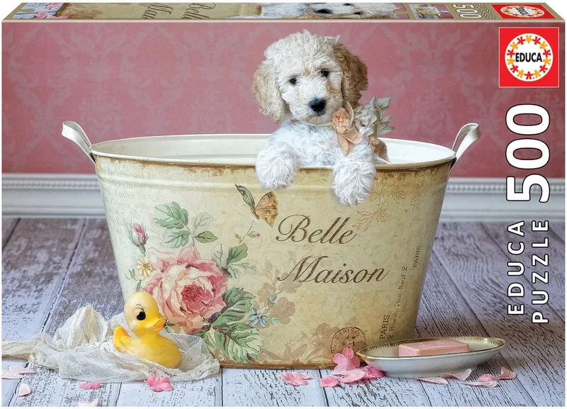 Belle Maison - puzzel van 500 stukjes van Educa, editie Meerkleurig – doos