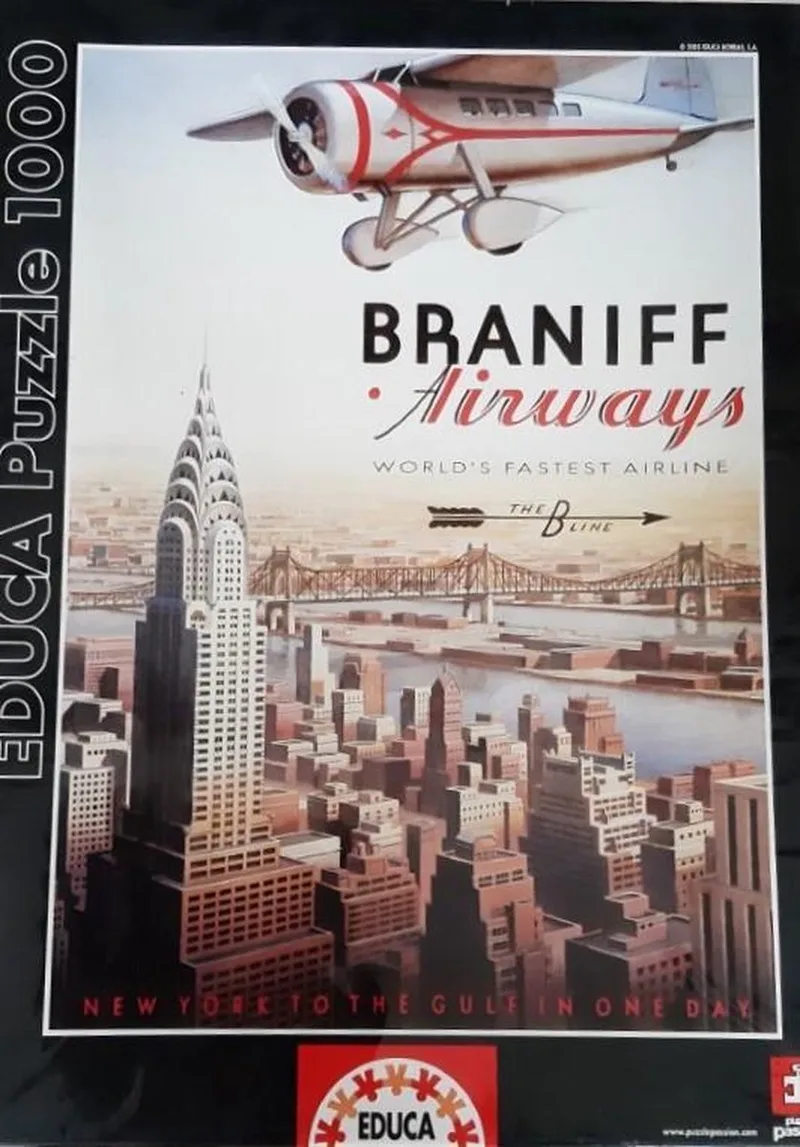Braniff Airways from Educa – box