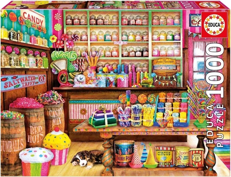 Candy Shop 1000 piece Jigsaw Puzzle van Educa, editie Meerkleurig – doos