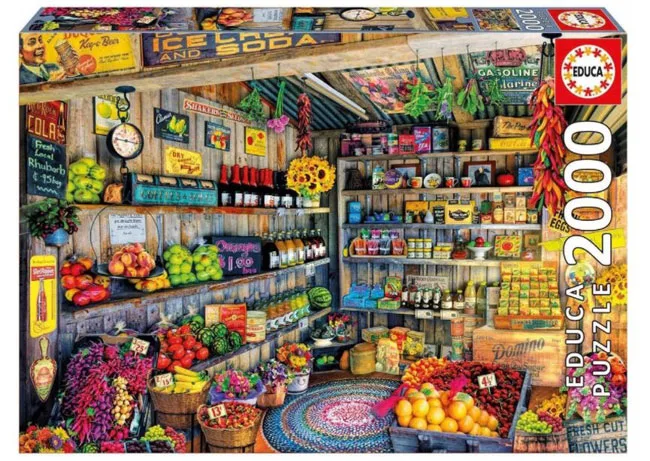 De boerenmarkt (2000) von Educa – Schachtel