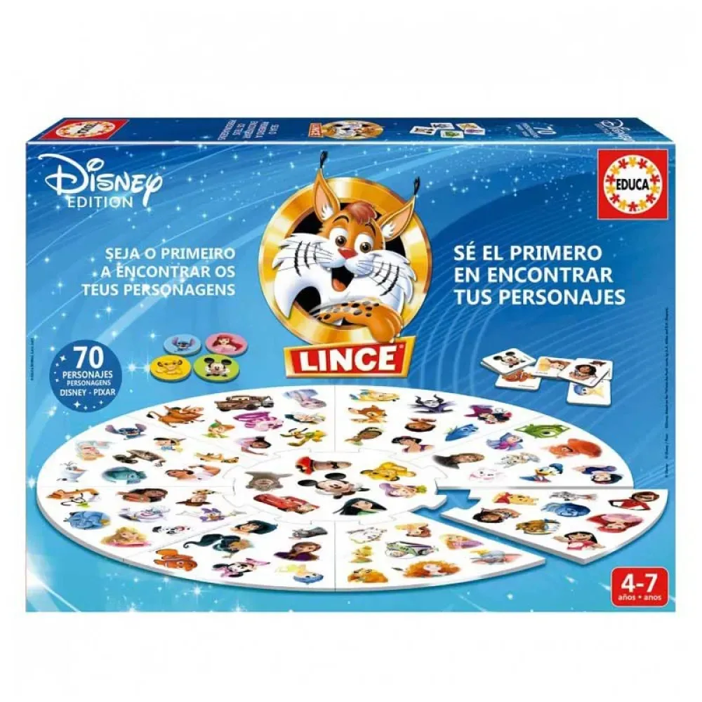 Disney Lynx 70 Afbeeldingen från Educa – kartong