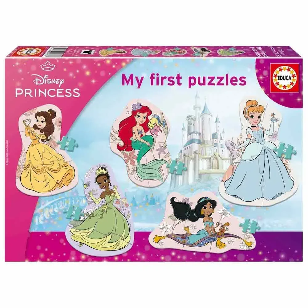 Disney-prinsessen Mijn Eerste Puzzel från Educa – kartong