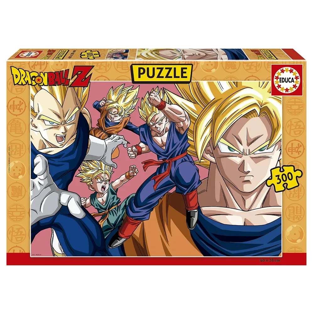 Dragon Ball Dbz-pussel 300 Bitar från Educa – kartong