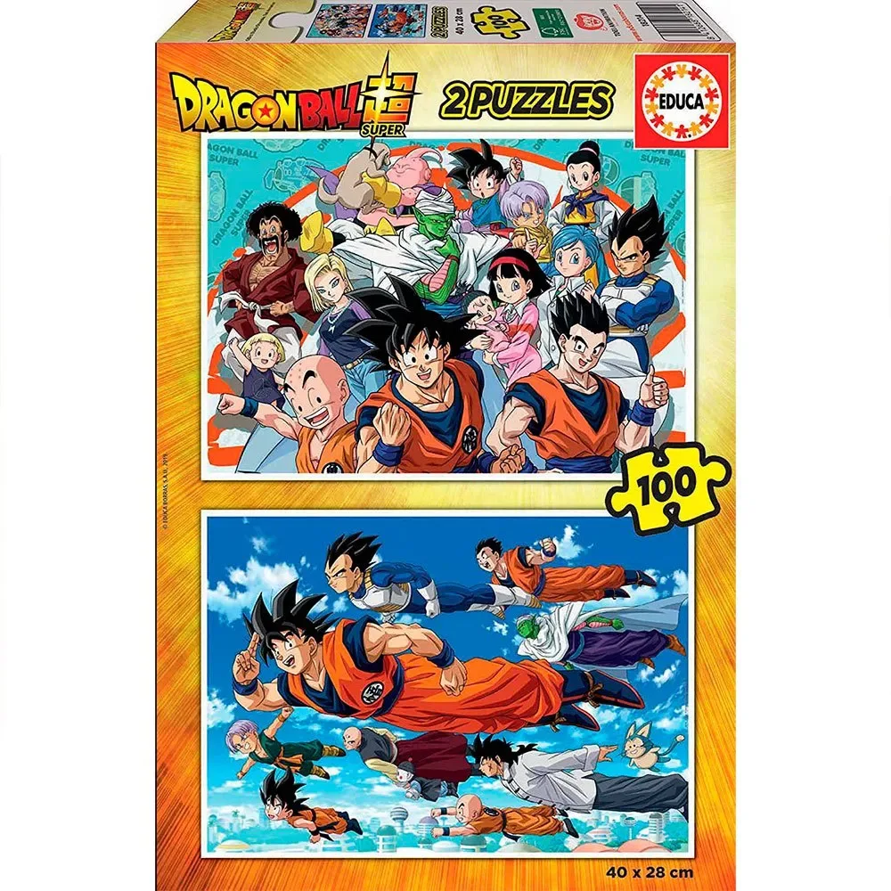 Dragon Ball Pussel 2x100 Bitar från Educa – kartong