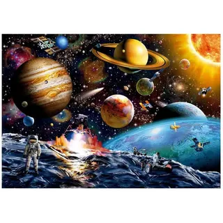 Educa - 1000 stukjes - Asteroïde missie - Ruimte - Heelal - Planeten - Legpuzzel von Educa, Ausgabe Mehrfarbig – Schachtel 4 von 6
