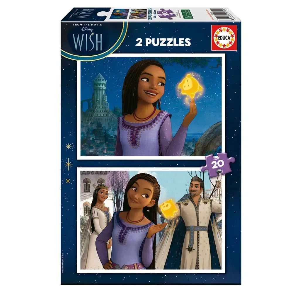 Educa 2x20-delige Wens Puzzel från Educa – kartong