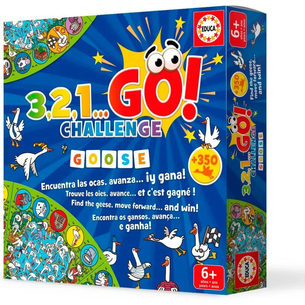 Educa 3.2.1 Ga! Goose Challenge Interactief från Educa – kartong