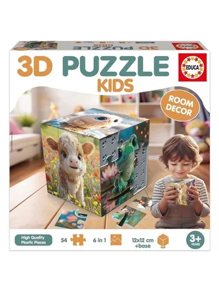 Educa 3D Puzzle Kids Baby Animals 3D Puzzels from Educa – box 1 of 4