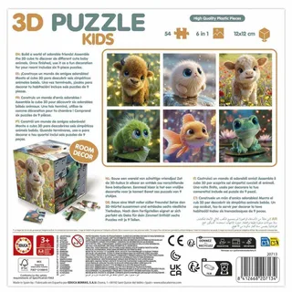 Educa 3D Puzzle Kids Baby Animals 3D Puzzels from Educa – box 4 of 4