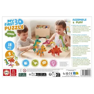 Educa 3D Puzzle Kids Baby Dinos 3D Puzzels from Educa – box 3 of 4