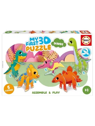 Educa 3D Puzzle Kids Baby Dinos 3D Puzzels from Educa – box 1 of 4