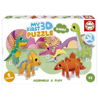 Educa 3D Puzzle Kids Baby Dinos 3D Puzzels from Educa – box 4 of 4