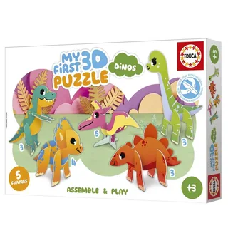 Educa 3D Puzzle Kids Baby Dinos 3D Puzzels from Educa – box 2 of 4