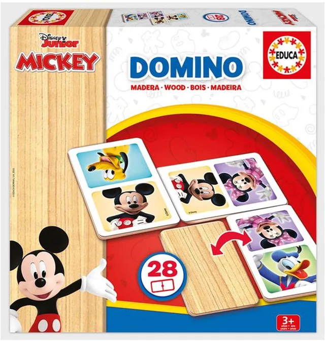 EDUCA-DOMINO HOUT MICKEY.