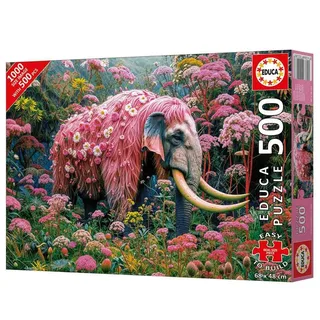 Educa-puzzel-Elefante Florido 500 stukjes from Educa, Multicolour edition – box 2 of 2